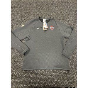 Nike Men's Ohio State OSU Tech Pack Therma-fit Crew Neck FQ5916-060 Size Small